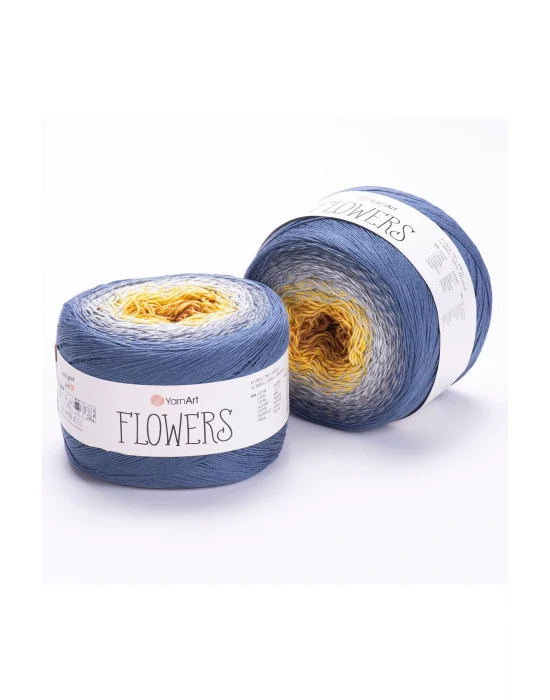 Flowers - Ebruli El Örgü Ipi Ebruli-316