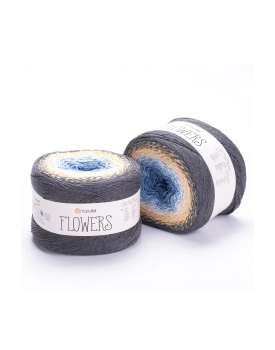 Flowers - Ebruli El Örgü Ipi Ebruli-287