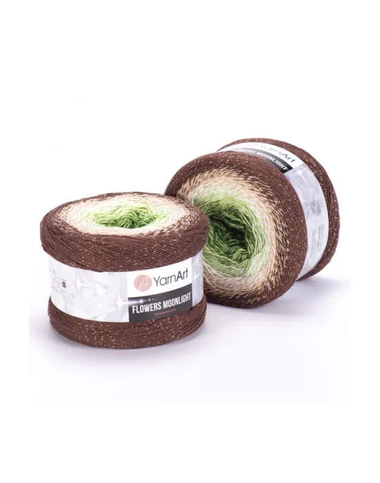 Flowers Moonlıght - Simli, Ebruli El Örgü Ebruli-3272