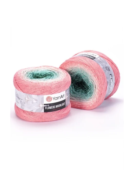 Flowers Moonlıght - Simli, Ebruli El Örgü Ebruli-3292