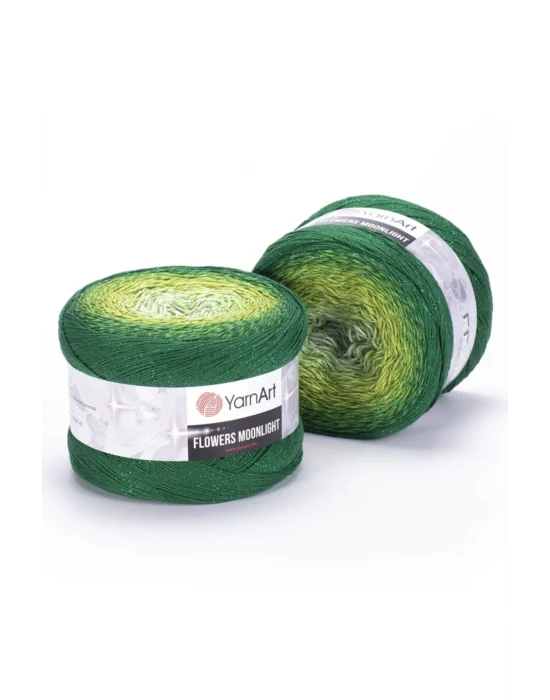 Flowers Moonlıght - Simli, Ebruli El Örgü Ebruli-3283