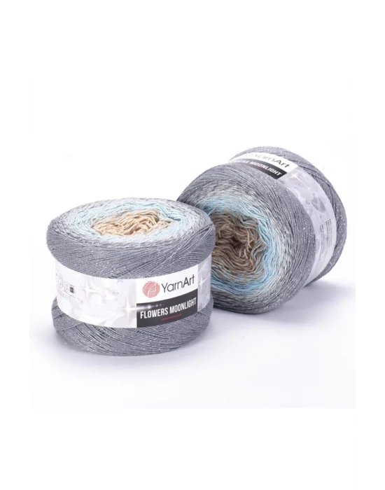 Flowers Moonlıght - Simli, Ebruli El Örgü Ebruli-3268