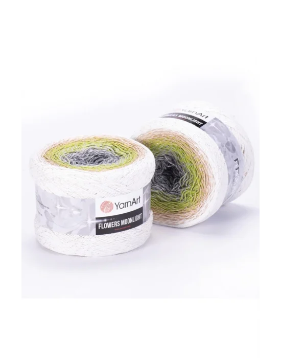 Flowers Moonlıght - Simli, Ebruli El Örgü Ebruli-3274