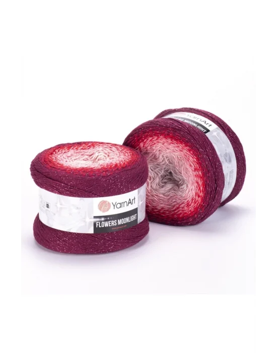 Flowers Moonlıght - Simli, Ebruli El Örgü Ebruli-3269