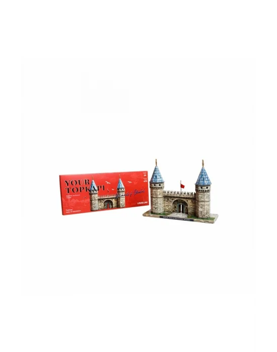 Topkapı Sarayı Selamlık Kapısı 3d Karton Puzzle Yapboz