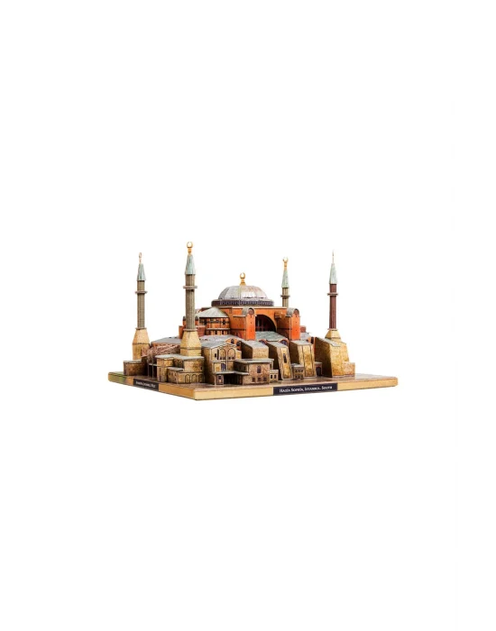 Ayasofya Camii 3d Karton Puzzle Yapboz