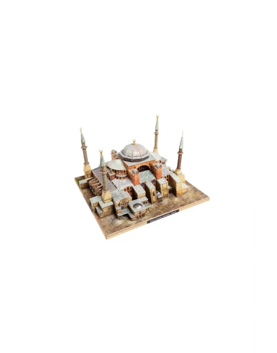 Ayasofya Camii 3d Karton Puzzle Yapboz