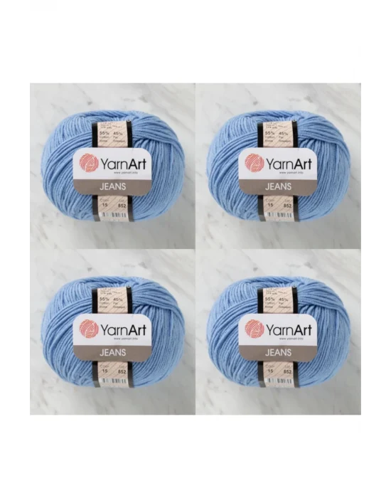 Jeans 15 4lü Paket Amigurimi Bebek Ipi