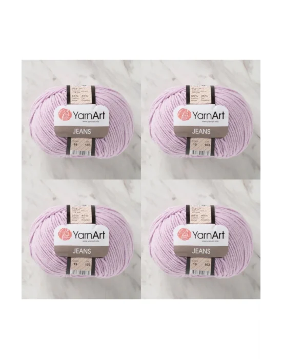 Jeans 19 4lü Paket Amigurimi Bebek Ipi