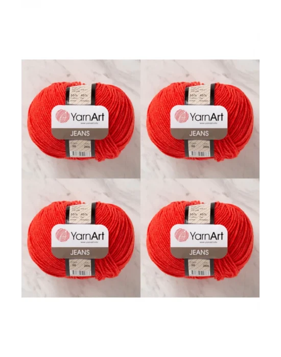 Jeans 26 4lü Paket Amigurimi Bebek Ipi