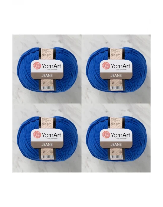 Jeans 47 4lü Paket Amigurimi Bebek Ipi