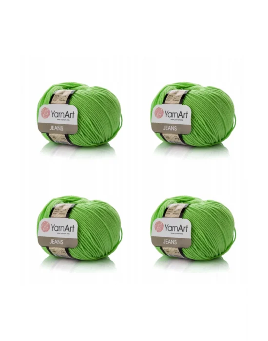 Jeans 60 4lü Paket Amigurimi Bebek Ipi