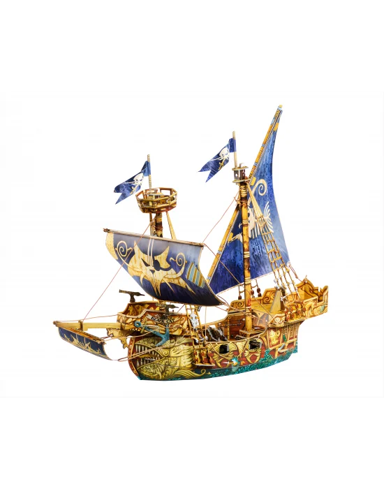 Korsan Gemisi 3D Karton Maket Puzzle Hediyelik Yapboz