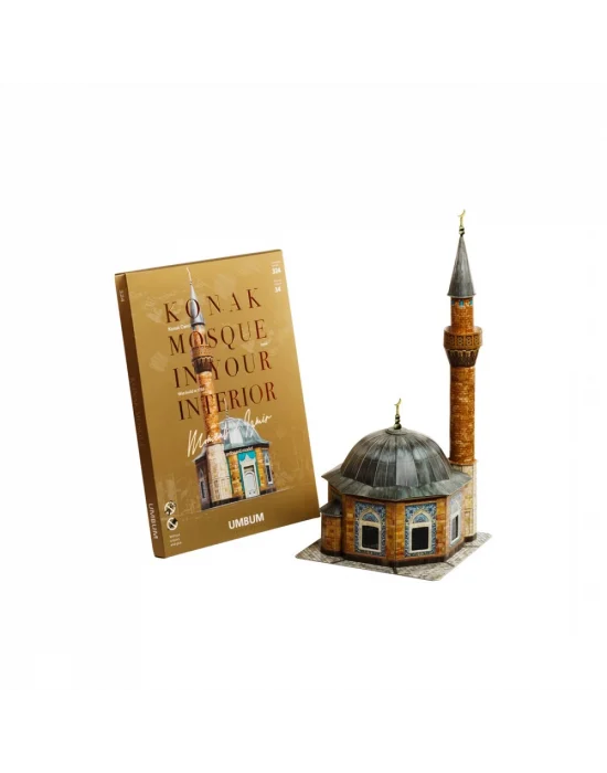 Konak Camii 3d Karton Maket Puzzle Hediyelik Yapboz