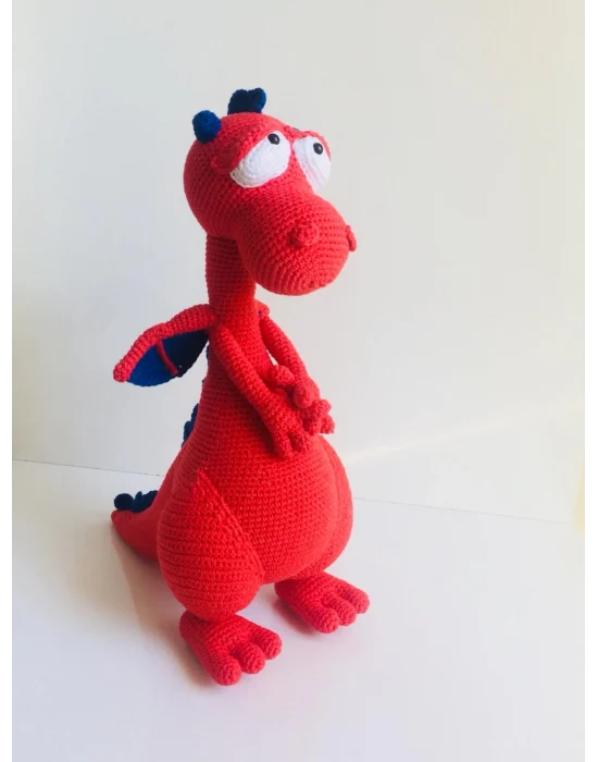 Amigurumi El Örgüsü Ejderha