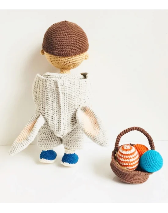 Amigurumi El Örgüsü Oyuncak Bebek