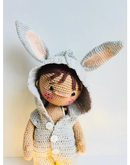 Amigurumi El Örgüsü Oyuncak Bebek