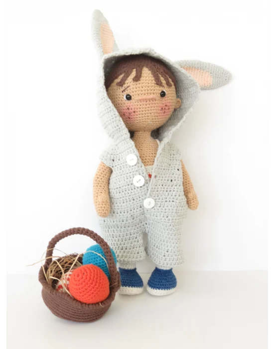 Amigurumi El Örgüsü Oyuncak Bebek