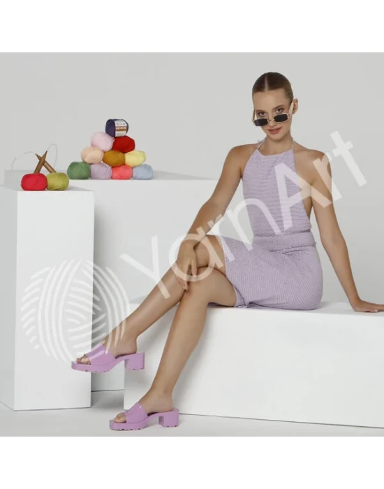 Yarnart Baby Cotton - Bebek El Örgü Ipi Beyaz-400