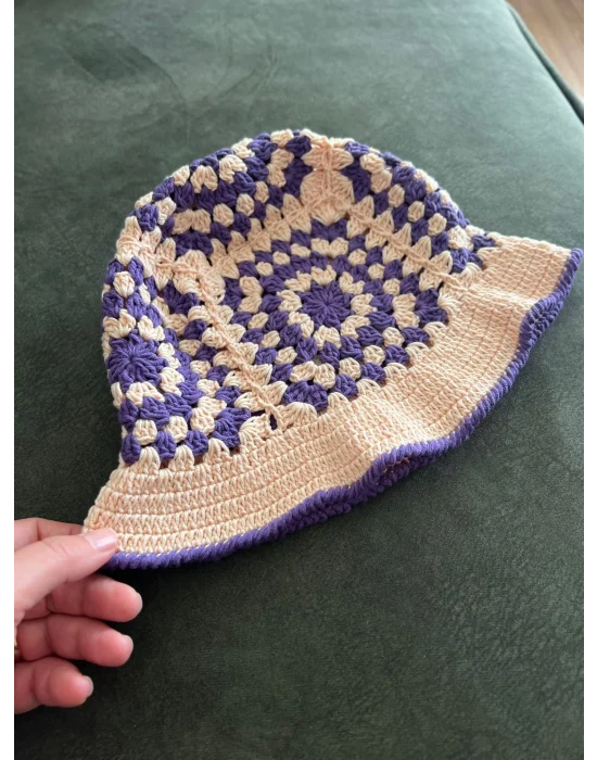 El Örgüsü Beanie Bucket Bere