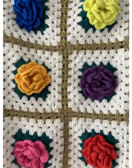 Sipraişe göre Üretilm El Örgüsü Bluz