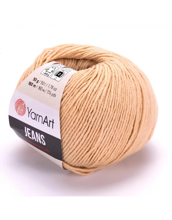 Jeans Amigurumi Örgü Ipi 07 Camel (koyu Ten) Rengi Amigurimi Bebek Ipi