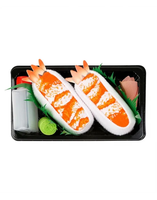 Shrimp Nigiri Sushi Çorap