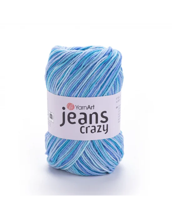 Yarn Art Jeans Crazy Ebruli El Örgü İpi Ebruli 8212