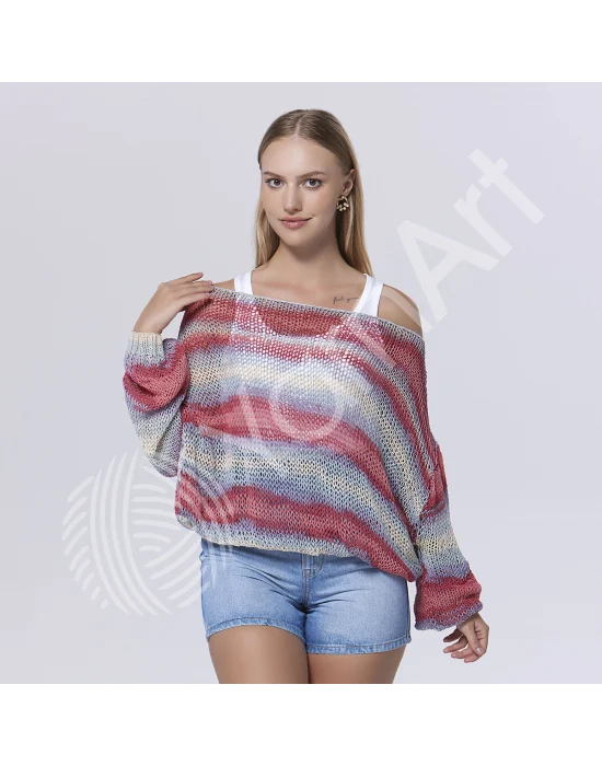 Yarn Art Jeans Crazy Ebruli El Örgü İpi Ebruli 8211