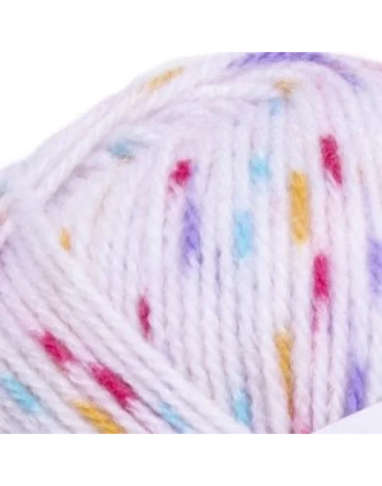 YarnArt Baby Color El Örgü İpi – 50g 150m | %100 Akrilik, Benekli, Yumuşak ve Dayanıklı