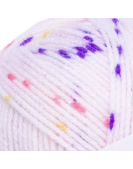 YarnArt Baby Color El Örgü İpi – 50g 150m | %100 Akrilik, Benekli, Yumuşak ve Dayanıklı