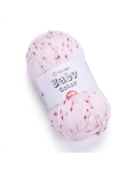 YarnArt Baby Color El Örgü İpi – 50g 150m | %100 Akrilik, Benekli, Yumuşak ve Dayanıklı