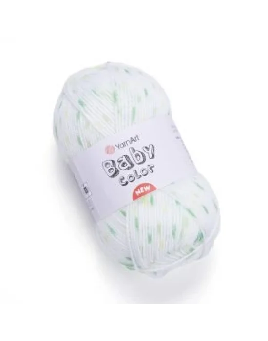 YarnArt Baby Color El Örgü İpi – 50g 150m | %100 Akrilik, Benekli, Yumuşak ve Dayanıklı