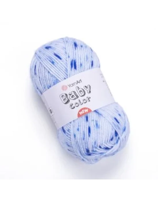 YarnArt Baby Color El Örgü İpi – 50g 150m | %100 Akrilik, Benekli, Yumuşak ve Dayanıklı