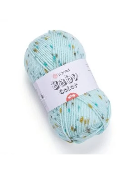 YarnArt Baby Color El Örgü İpi – 50g 150m | %100 Akrilik, Benekli, Yumuşak ve Dayanıklı