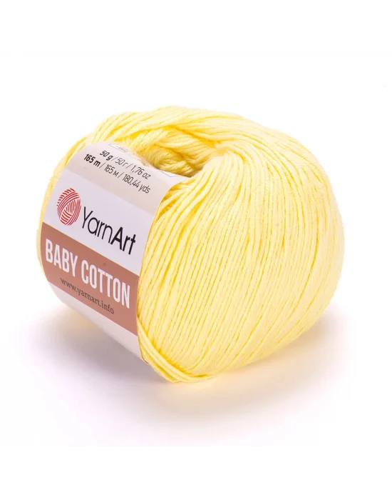 Yarnart Baby Cotton - Bebek El Örgü Ipi Koyu Bebek Sarısı-431