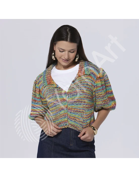 YarnArt Cotton Fusion El Örgü İpi – 100g 225m | %100 Pamuk, Hafif ve Yumuşak Doku | Yazlık Bluz, Çanta ve Aksesuar İçin İdeal