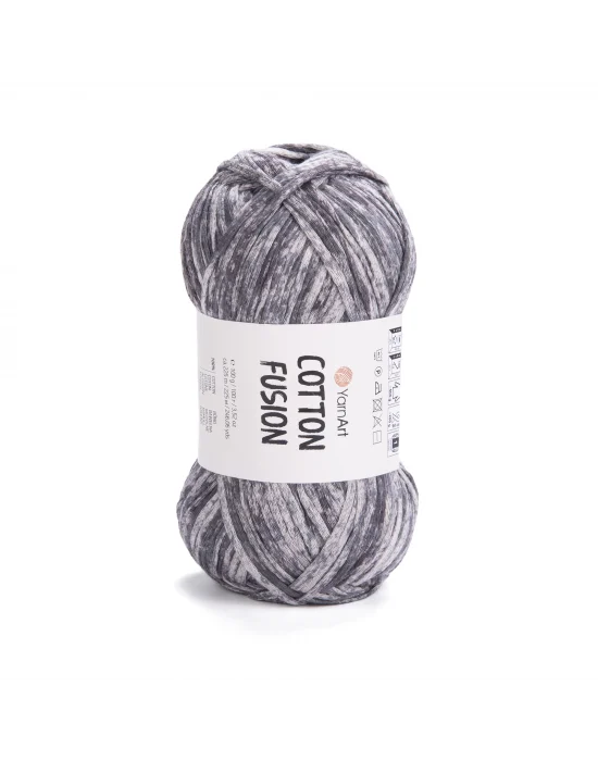 YarnArt Cotton Fusion El Örgü İpi – 100g 225m | %100 Pamuk, Hafif ve Yumuşak Doku | Yazlık Bluz, Çanta ve Aksesuar İçin İdeal