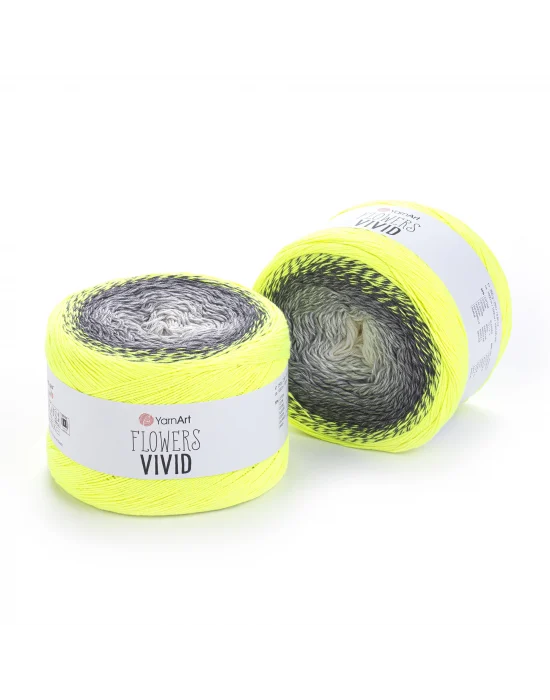 YarnArt Flowers Vivid - Ebruli El Örgü Ipi Ebruli-502