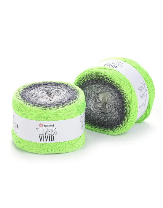 YarnArt Flowers Vivid - Ebruli El Örgü Ipi Ebruli-504