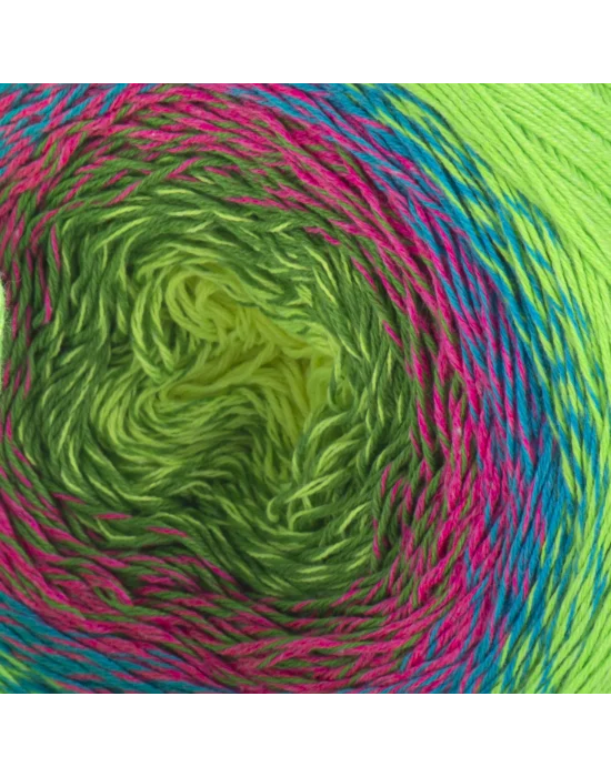 YarnArt Flowers Vivid - Ebruli El Örgü Ipi Ebruli-506