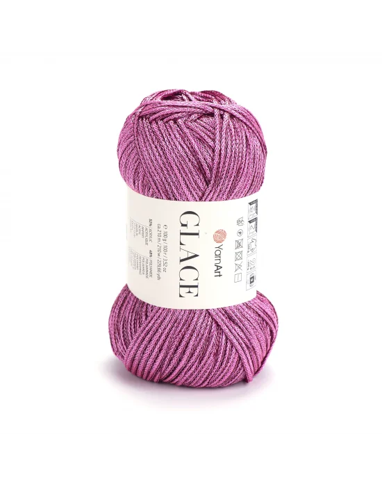 Yarnart Glace El Örgü İpi,100g / 210m – %52 Akrilik %48 Poliamid–Parlak Renkli Yazlık El Örgü İpi