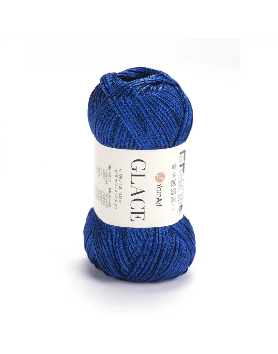 Yarnart Glace El Örgü İpi,100g / 210m – %52 Akrilik %48 Poliamid–Parlak Renkli Yazlık El Örgü İpi