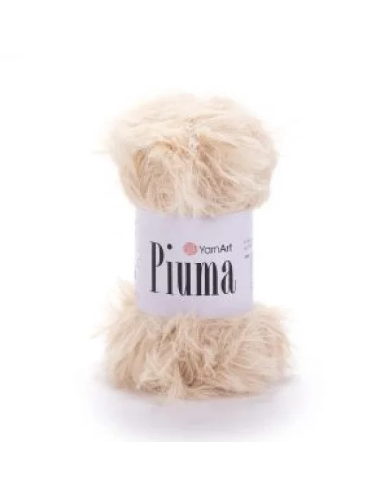 YarnArt Piuma 50g El Örgü İpi – %100 Polyester, Yumuşak Dokulu, Orta Kalınlıkta, Tığ ve Şiş Uyumlu Hafif Örgü İpliği