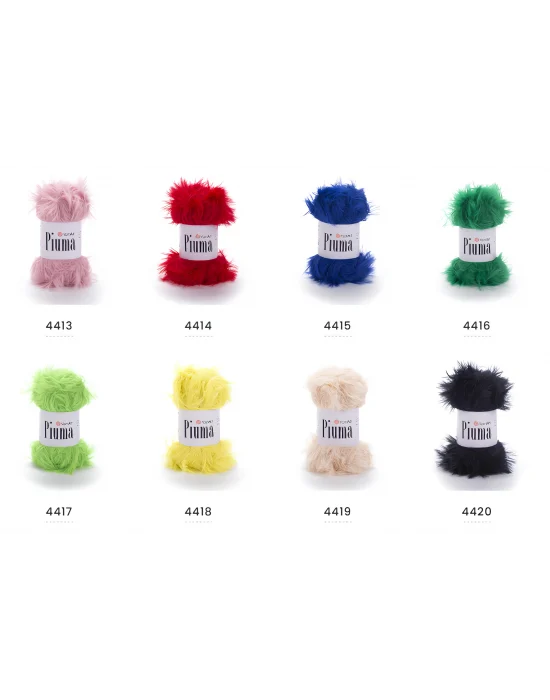 YarnArt Piuma 50g El Örgü İpi – %100 Polyester, Yumuşak Dokulu, Orta Kalınlıkta, Tığ ve Şiş Uyumlu Hafif Örgü İpliği