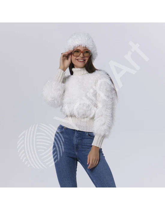 YarnArt Piuma 50g El Örgü İpi – %100 Polyester, Yumuşak Dokulu, Orta Kalınlıkta, Tığ ve Şiş Uyumlu Hafif Örgü İpliği