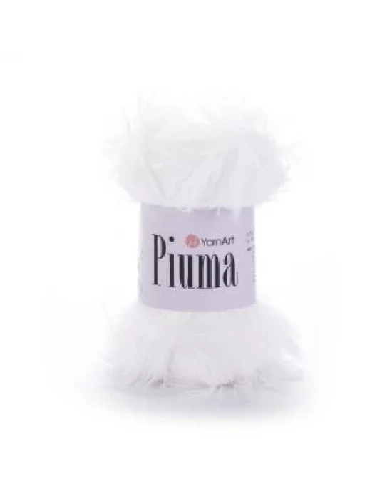 YarnArt Piuma 50g El Örgü İpi – %100 Polyester, Yumuşak Dokulu, Orta Kalınlıkta, Tığ ve Şiş Uyumlu Hafif Örgü İpliği