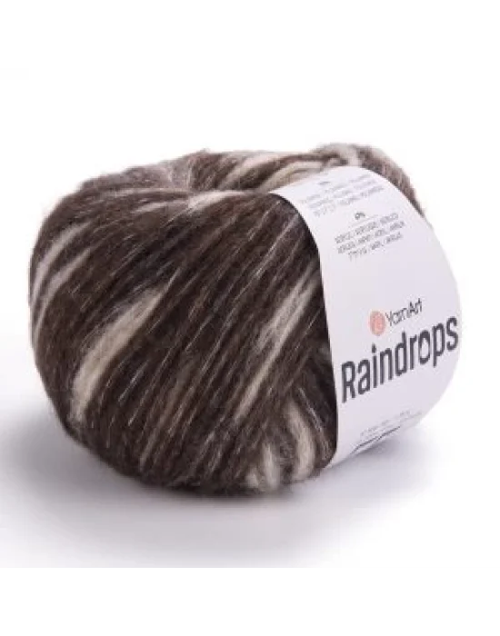 YarnArt Raindrops El Örgü İpi – 50g 115m | Yünlü, Akrilik ve Polyamid Karışımlı Orta Kalınlıkta Renkli İplik