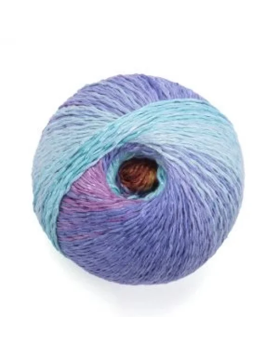 YarnArt Summer Dream 4302 Ebruli El Örgü İpi – 100g / 350m – %70 Pamuk %30 Viskoz – Yazlık İnce Renkli İplik