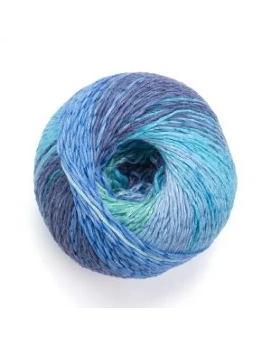 YarnArt Summer Dream 4304 Ebruli El Örgü İpi – 100g / 350m – %70 Pamuk %30 Viskoz – Yazlık İnce Renkli İplik